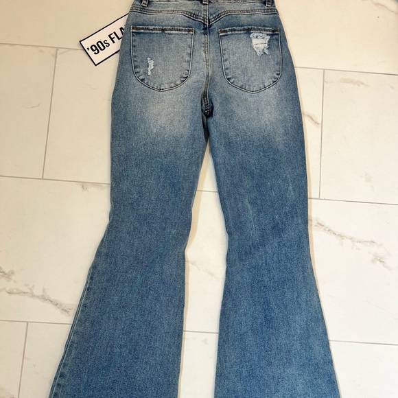 NWT blue flare jeans - Picture 5 of 5